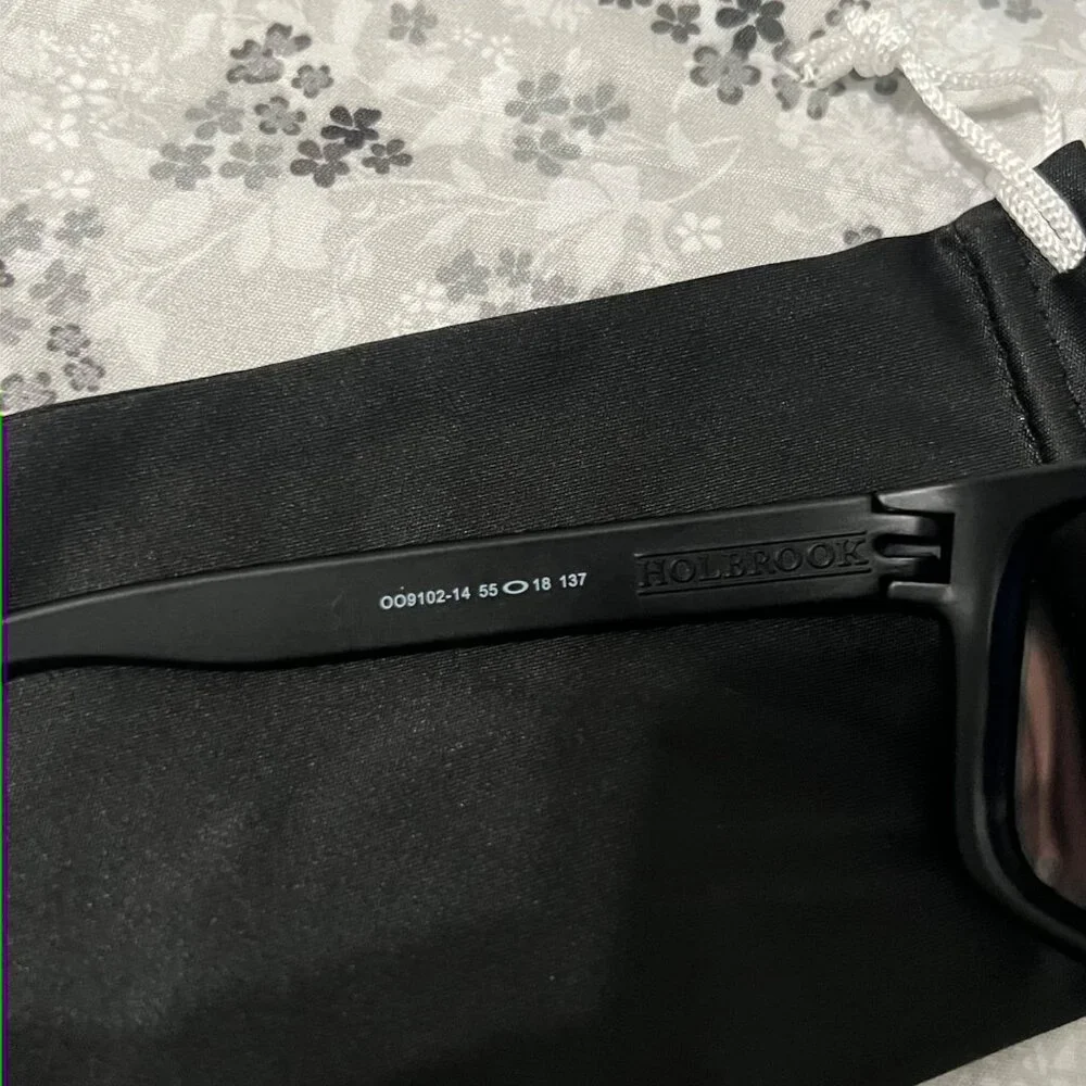 Oakley Sunglasses Holbrook Ruby Iridium Prizm Polarized 9102 ✨️ NEW✨️ - Picture 8 of 9